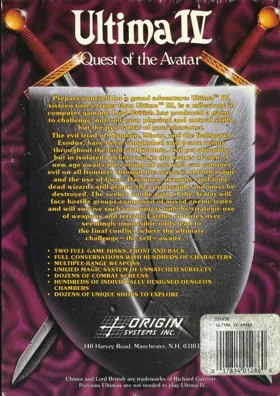 Ultima IV - Quest of the Avatar_Disk1 box cover back